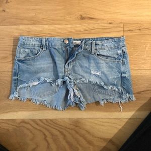 Jean shorts